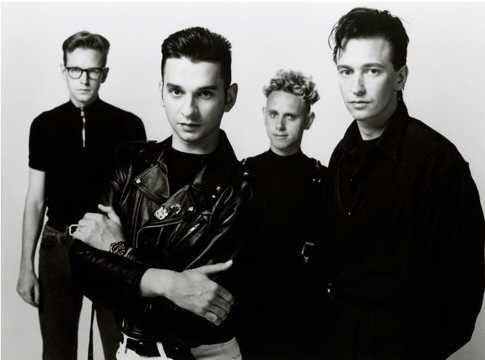 Depeche Mode c. 1987 (From Left): Andy Fletcher, Dave Gahan, Martin Gore, and Alan Wilder